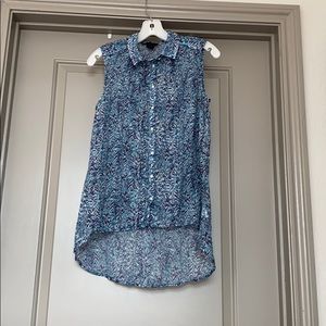 H&M button down tank